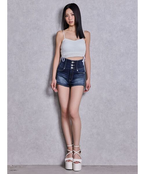 GYDA（ジェイダ）の「GD bijou MOLDベルトサンダル（サンダル・レディース・ブラック/オフホワイト・LARGE/MEDIUM/SMALL）」の19枚目の写真