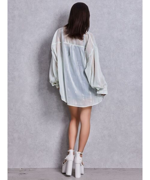 GYDA（ジェイダ）の「GD bijou MOLDベルトサンダル（サンダル・レディース・ブラック/オフホワイト・LARGE/MEDIUM/SMALL）」の8枚目の写真