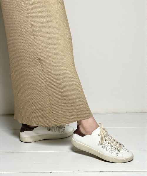 ASH（アッシュ）の「ASH/アッシュ【STAR STUDS】スタッズローカットスニーカー フラットソール 2cmヒール（スニーカー・レディース・ホワイト×レッド/ホワイト×ブラック・37/36/40/39/38/35）」の12枚目の写真