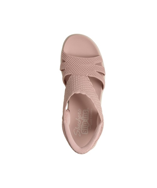 SKECHERS(スケッチャーズ)の「パラレル ライト サマー インバイト(サンダル・レディース・ブラック/モカ/ピンクベージュ/ナチュラル・23cm/24cm/25cm)」の17枚目の写真