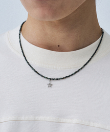 SCALETTOBLACK（スカーレットブラック）の「RSM017 Khaki Beads Star Pendent Necklace（ネックレス）」