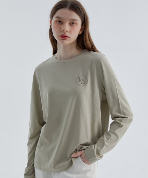 RAVEROUS(レイバーロス)の「RVS オーバーサイズTシャツ カーキ(Tシャツ/カットソー・レディース・その他・1)」の1枚目の写真