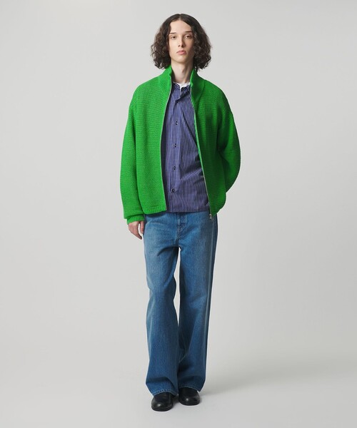 MONKEY TIME(モンキータイム)の「ネップ デニム バギー パンツ(デニムパンツ・メンズ・コバルトブルー・S/M/L)」の15枚目の写真