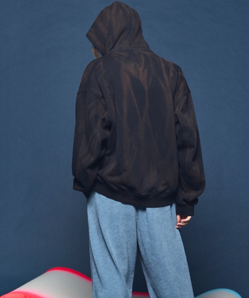 UNISEX》Sun-fade Prime-Over Sweat Zip Hoodie/サンフェードプライム