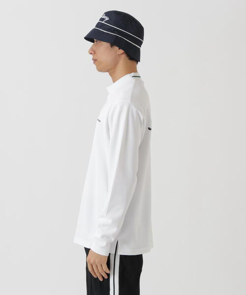 Jack Bunny!!（ジャックバニー）の「【Jack Bunny!!】Octaダブルカノコ長袖モックネック（Tシャツ/カットソー・メンズ・ネイビー/ホワイト/グリーン・MEDIUM/LARGE/X-LARGE）」の7枚目の写真