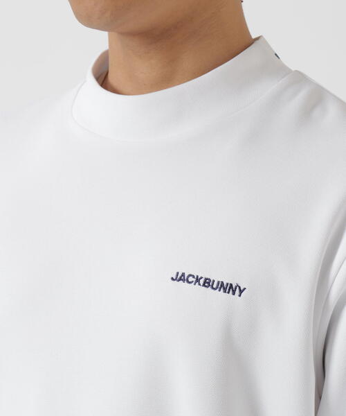 Jack Bunny!!（ジャックバニー）の「【Jack Bunny!!】Octaダブルカノコ長袖モックネック（Tシャツ/カットソー・メンズ・ネイビー/ホワイト/グリーン・MEDIUM/LARGE/X-LARGE）」の9枚目の写真