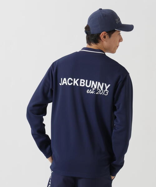 Jack Bunny!!（ジャックバニー）の「【Jack Bunny!!】Octaダブルカノコ長袖モックネック（Tシャツ/カットソー・メンズ・ネイビー/ホワイト/グリーン・MEDIUM/LARGE/X-LARGE）」の17枚目の写真