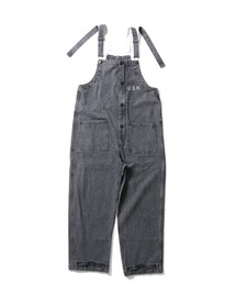 HOUSTON | HOUSTON 11ozデニムデッキパンツ(サロペット/オーバーオール)