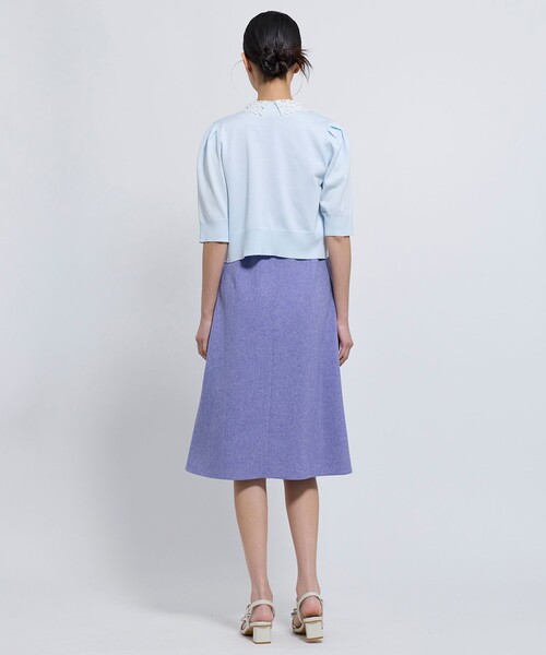 TOCCA（トッカ）の「MOONLIT MUSE SHORTSLEEVE カーディガン（カーディガン/ボレロ・レディース・ピンク系/グリーン系/スカイブルー系・SMALL/MEDIUM）」の11枚目の写真