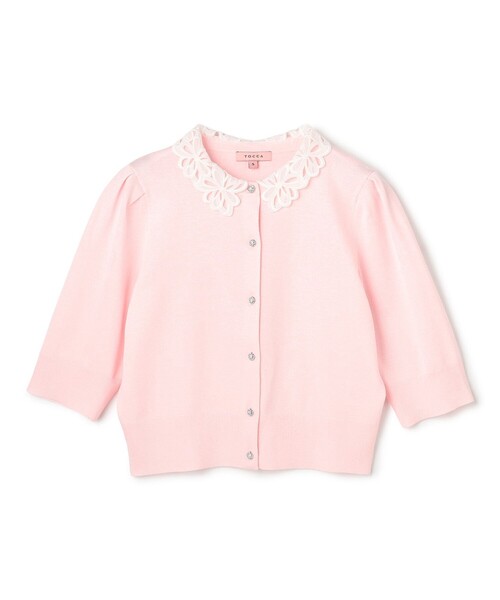 TOCCA（トッカ）の「MOONLIT MUSE SHORTSLEEVE カーディガン（カーディガン/ボレロ・レディース・ピンク系/グリーン系/スカイブルー系・SMALL/MEDIUM）」の13枚目の写真