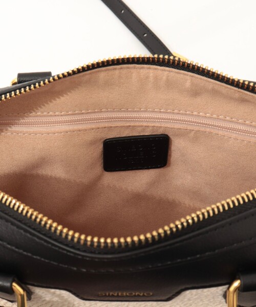 NOLLEY’S（ノーリーズ）の「【SINBONO/シンボノ】 コンビボストンバッグ（ボストンバッグ・レディース・ブラウン/ブラック・FREE）」の13枚目の写真
