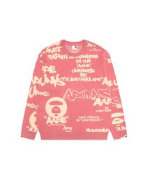 AAPE CREW NECK KNIT