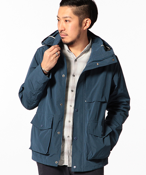 BEAMS★ポケッタブルマリンパーカー★フーディージャケット★ブルゾンXLサイズ BEAMS☆ポケッタブルマリンパーカー☆フーディージャケット