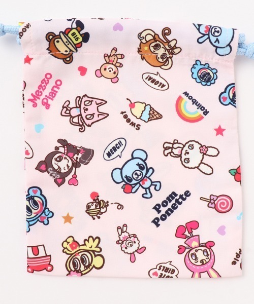 ナルミヤキャラクターズ巾着セット（ポーチ）｜ナルミヤキャラクターズ