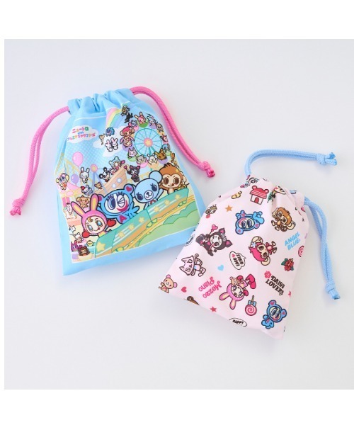 ナルミヤキャラクターズ巾着セット（ポーチ）｜ナルミヤキャラクターズ