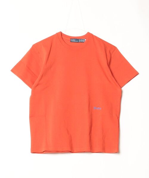 POLO RALPH LAUREN(ポロ ラルフ ローレン)の「Big Pony コットン クルーネック Tシャツ(Tシャツ/カットソー・レディース・オレンジ・L/M/S/XL/XS)」の6枚目の写真