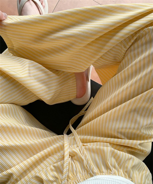shyam inspiration(シャムインスピレーション)の「ストライプイージーパンツ(その他パンツ・レディース・ブルー/ピンク/イエロー・MEDIUM/LARGE)」の21枚目の写真