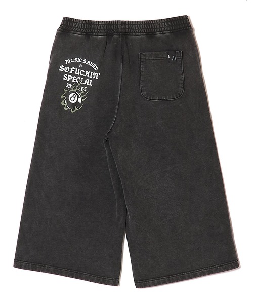 MSML（エムエスエムエル）の「GARMENT DYED SWEAT CROPPED PANTS（スウェットパンツ・メンズ・ホワイト/ブラック・XL/L/M）」の4枚目の写真