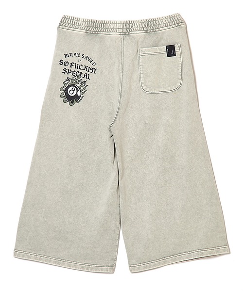 MSML（エムエスエムエル）の「GARMENT DYED SWEAT CROPPED PANTS（スウェットパンツ・メンズ・ホワイト/ブラック・XL/L/M）」の8枚目の写真