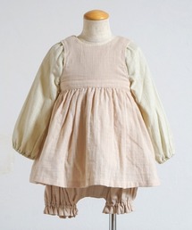 NAOMI ITO（ナオミイトウ）の「【Hommage de NAOMI ITO】Hommage エプロンワンピース 70-90cm（ワンピース）」