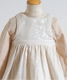 NAOMI ITO（ナオミイトウ）の「【Hommage de NAOMI ITO】Hommage エプロンワンピース 70-90cm（ワンピース）」