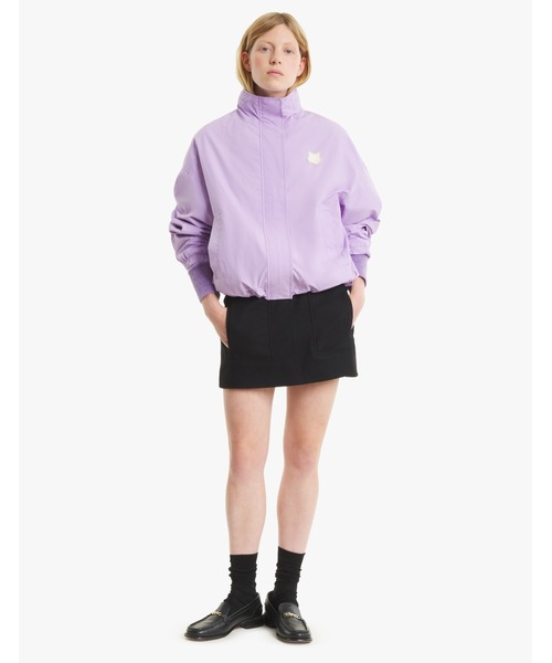 Maison Kitsune（メゾンキツネ）の「FOX HEAD WINDBREAKER（その他アウター・レディース・ライトパープル・S/XS/M）」の3枚目の写真
