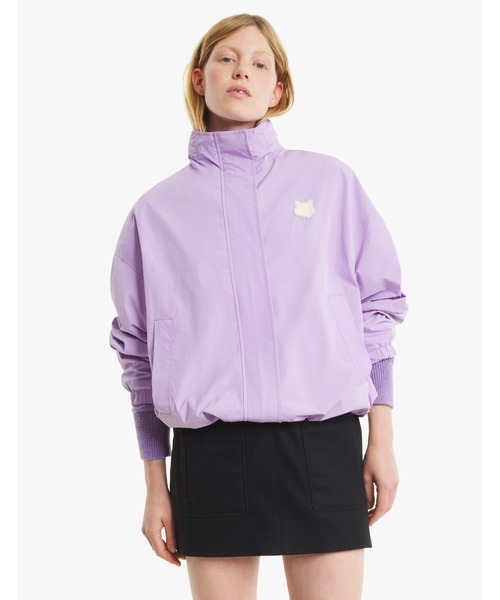 Maison Kitsune（メゾンキツネ）の「FOX HEAD WINDBREAKER（その他アウター・レディース・ライトパープル・S/XS/M）」の5枚目の写真