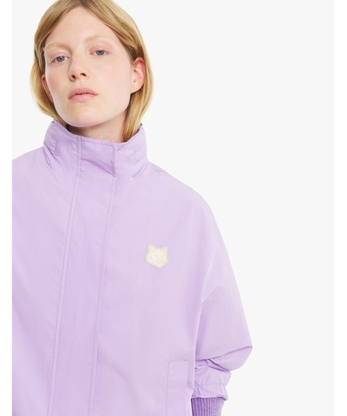 Maison Kitsune（メゾンキツネ）の「FOX HEAD WINDBREAKER（その他アウター・レディース・ライトパープル・S/XS/M）」の6枚目の写真