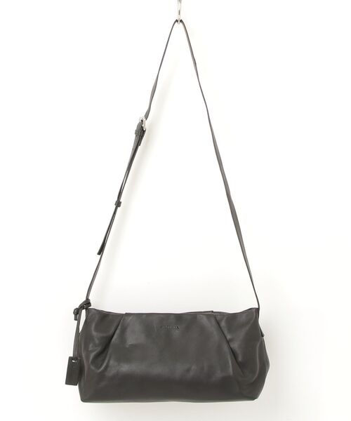 MAISON mou(メゾンムー)の「【ARUTEMIKA/アルテミカ】レザータック&ライニングデザインバッグ(ショルダーバッグ・レディース・ブラック・FREE)」の1枚目の写真