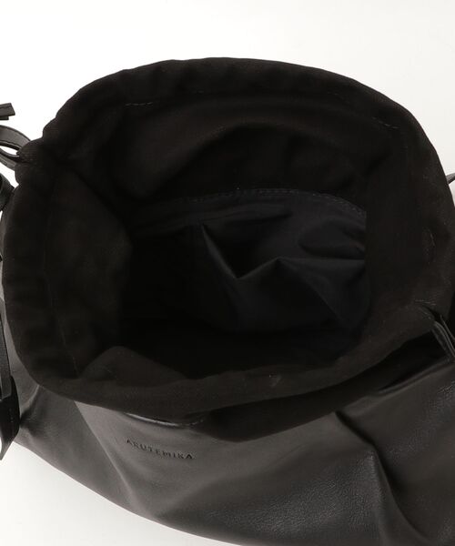 MAISON mou(メゾンムー)の「【ARUTEMIKA/アルテミカ】レザータック&ライニングデザインバッグ(ショルダーバッグ・レディース・ブラック・FREE)」の14枚目の写真