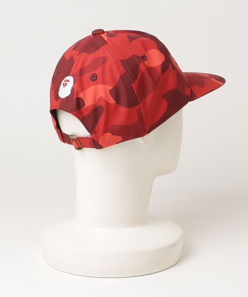 A BATHING APE（アベイシングエイプ）の「COLOR CAMO BAPE STA PANEL CAP（キャップ・メンズ・レッド/パープル/ネイビー・FREE）」の10枚目の写真