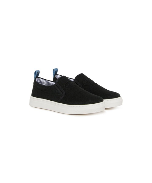 DIESEL(ディーゼル)の「キッズ スリッポン S-SLIPGAB(スニーカー・キッズ・アイボリー/ライトインディゴブルー/ブラック・35/34/33/31/30/28/29/37/38/36/32)」の2枚目の写真