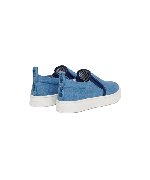 DIESEL(ディーゼル)の「キッズ スリッポン S-SLIPGAB(スニーカー・キッズ・アイボリー/ライトインディゴブルー/ブラック・35/34/33/31/30/28/29/37/38/36/32)」の14枚目の写真