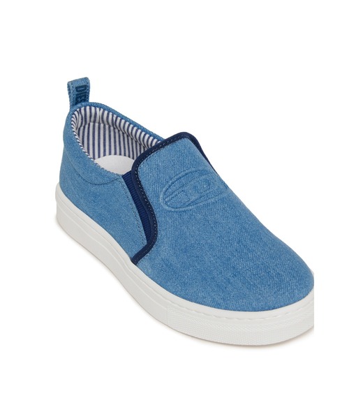 DIESEL(ディーゼル)の「キッズ スリッポン S-SLIPGAB(スニーカー・キッズ・アイボリー/ライトインディゴブルー/ブラック・35/34/33/31/30/28/29/37/38/36/32)」の15枚目の写真