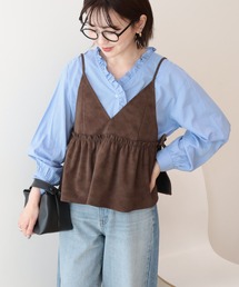 AMERICAN HOLIC | レザーライクビスチェ(ベスト)