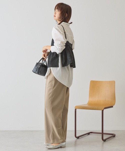 AMERICAN HOLIC（アメリカンホリック）の「レザーライクビスチェ（ベスト・レディース・ブラック/キャメル/ブラウン・FREE）」の12枚目の写真