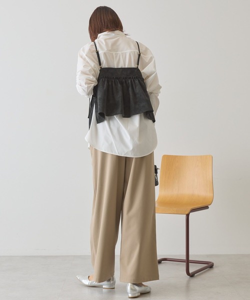 AMERICAN HOLIC（アメリカンホリック）の「レザーライクビスチェ（ベスト・レディース・ブラック/キャメル/ブラウン・FREE）」の13枚目の写真