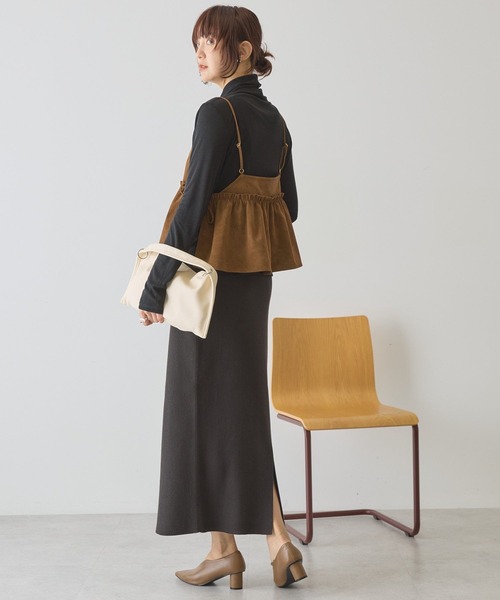 AMERICAN HOLIC（アメリカンホリック）の「レザーライクビスチェ（ベスト・レディース・ブラック/キャメル/ブラウン・FREE）」の19枚目の写真