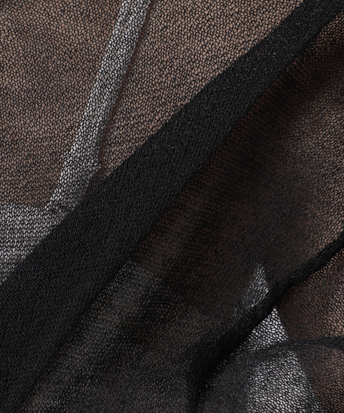 journal standard L'essage（ジャーナルスタンダードレサージュ）の「【JANE SMITH/ジェーンスミス】16G SHEER SHORTカーディガン（カーディガン/ボレロ・レディース・ブラック/ブルー・38）」の8枚目の写真