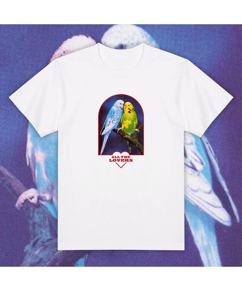 AKISHIKA design(アキシカデザイン)の「ALL THE LOVERS(Tシャツ/カットソー・メンズ・White・XL/L/M)」の2枚目の写真