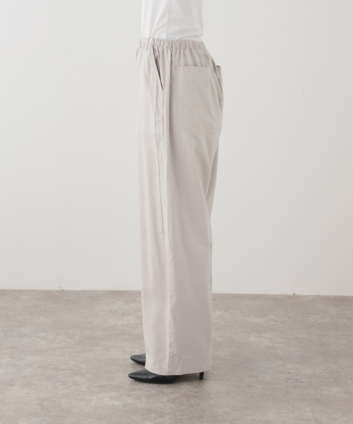 EMILY WEEK（エミリーウィーク）の「【BASERANGE/ベースレンジ】GREN PANTS / PAGR-WS-SP26（その他パンツ・レディース・チャコールグレー・SMALL）」の2枚目の写真