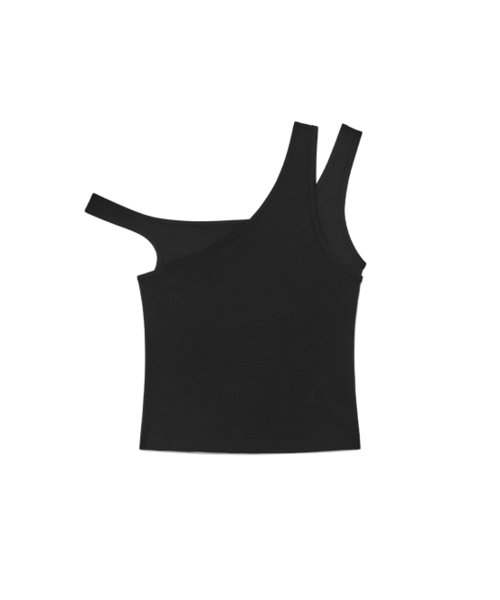 Kijun(キジュン)の「Layered Tank Top Black(Tシャツ/カットソー・レディース・その他・SMALL/MEDIUM/LARGE)」の3枚目の写真
