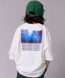 PAIRMANON STREET（ペアマノンストリート）の「【綿100%】フォト ロゴ グラフィック 半袖 T【PAIRMANON STREET】（Tシャツ/カットソー）」