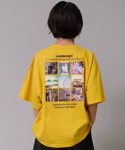 PAIRMANON STREET（ペアマノンストリート）の「【綿100%】フォト ロゴ グラフィック 半袖 T【PAIRMANON STREET】（Tシャツ/カットソー・キッズ・ホワイト系その他/パープル/イエロー/ブラック/オフホワイト/グレー/ブラック系その他・160/100/150/140/120/110/90/130）」の7枚目の写真
