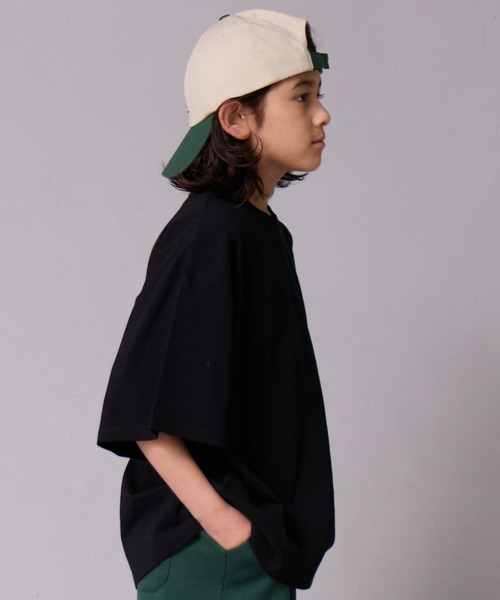 PAIRMANON STREET（ペアマノンストリート）の「【綿100%】フォト ロゴ グラフィック 半袖 T【PAIRMANON STREET】（Tシャツ/カットソー・キッズ・ホワイト系その他/パープル/イエロー/ブラック/オフホワイト/グレー/ブラック系その他・160/100/150/140/120/110/90/130）」の15枚目の写真