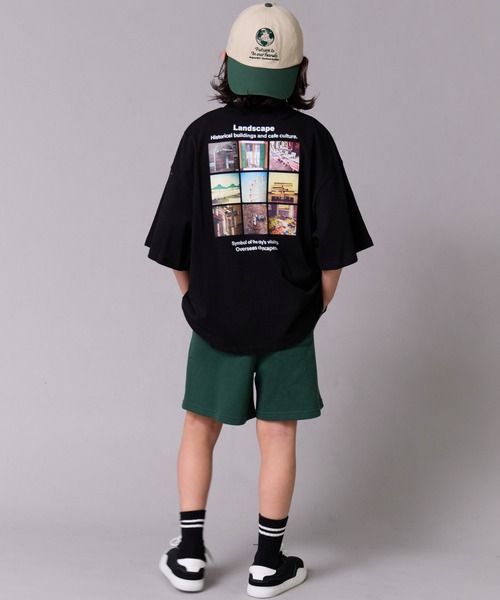 PAIRMANON STREET（ペアマノンストリート）の「【綿100%】フォト ロゴ グラフィック 半袖 T【PAIRMANON STREET】（Tシャツ/カットソー・キッズ・ホワイト系その他/パープル/イエロー/ブラック/オフホワイト/グレー/ブラック系その他・160/100/150/140/120/110/90/130）」の16枚目の写真