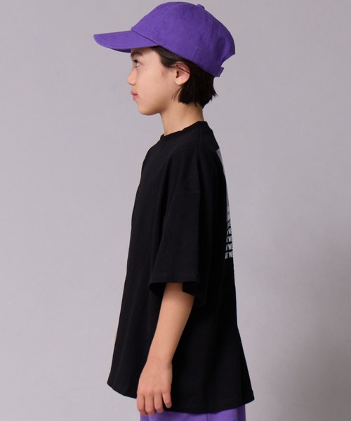 PAIRMANON STREET（ペアマノンストリート）の「【綿100%】フォト ロゴ グラフィック 半袖 T【PAIRMANON STREET】（Tシャツ/カットソー・キッズ・ホワイト系その他/パープル/イエロー/ブラック/オフホワイト/グレー/ブラック系その他・160/100/150/140/120/110/90/130）」の18枚目の写真