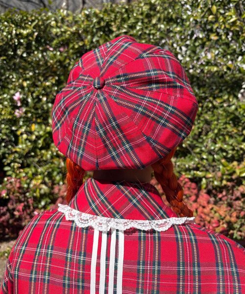 CIAOPANIC(チャオパニック)の「【I’m×CIAOPANIC】レトロタイムスリップキャスケット(キャップ・レディース・イエロー/レッド・ONE SIZE)」の17枚目の写真