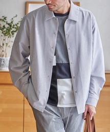 ikka（イッカ）の「【雑誌MonoMax5月号掲載】イージケアサッカースナップシャウター「小泉孝太郎さん着用モデル」（ブルゾン）」