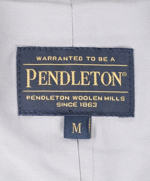 PENDLETON（ペンドルトン）の「【SE1】【PENDLETON/ペンドルトン】 4475-7003 COLLARLESS TOPSTAR JACKET（ノーカラージャケット・メンズ・Beige・M/L）」の5枚目の写真